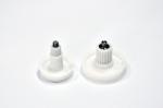 ABS LDPE Electronic Spare Parts Gear Injection Molded Parts