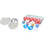 Colorful Matt Finishing Adhesive Yogurt Cup Food Labels Stickers