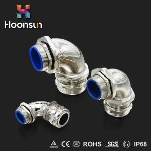 Quality Durable 90° Degree Hose Fitting Right Angle Tube Connector Male Threaded Brass Union Connector​ wholesale