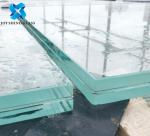 Construction Tempered Laminated Glass 8mm 12mm Ultra Clear UV Protection