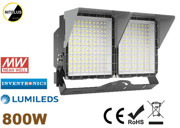 800W Waterproof High Mast Flood Light , LED Stadium Flood Light 7 Years Warranty
