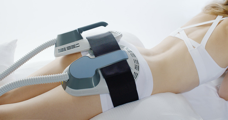 DC67 High Intensity Cellulite Vacuum Roller Machine , 7 Tesla EMS Machine