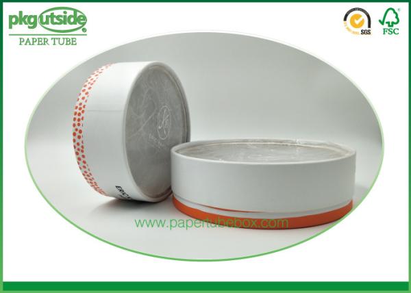 Cosmetics / Jewelry Cardboard Cylinder Packaging , Custom Cardboard Tube