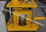 Single Chain Transmission 7.5Kw Door Frame Rolling Forming Machine , Galvanized
