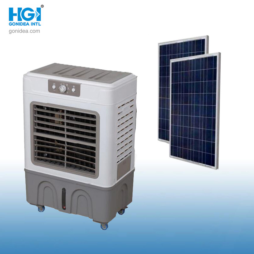 New Solar Eco Dc Air Cooler Big Air Flow Factory Office Model Lp-6000