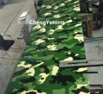 PU Coating Camouflage Color Coated Sheets , Transportation Decoration GI Color