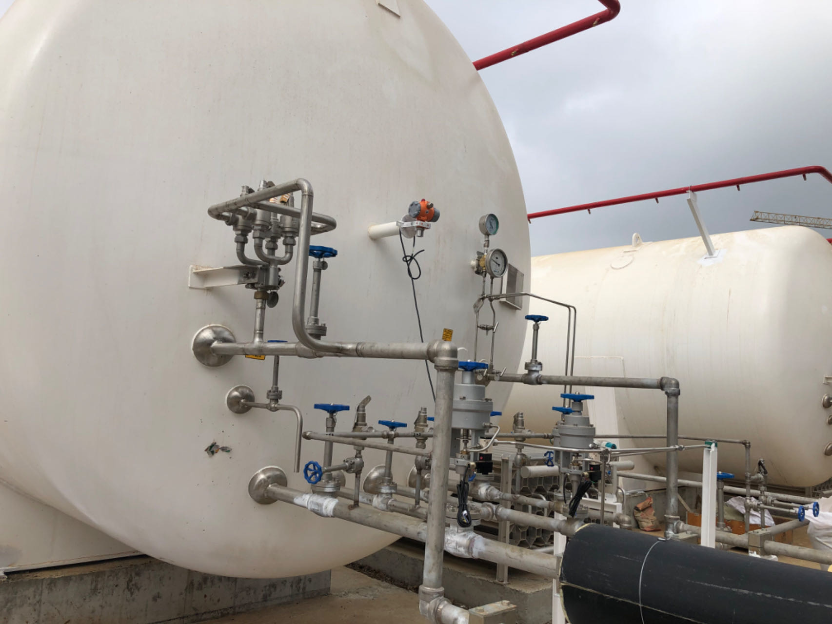 Deep Cold Special Gas Valve Cryogenic Full Open Safety Valve LNG LOX LIN Tank