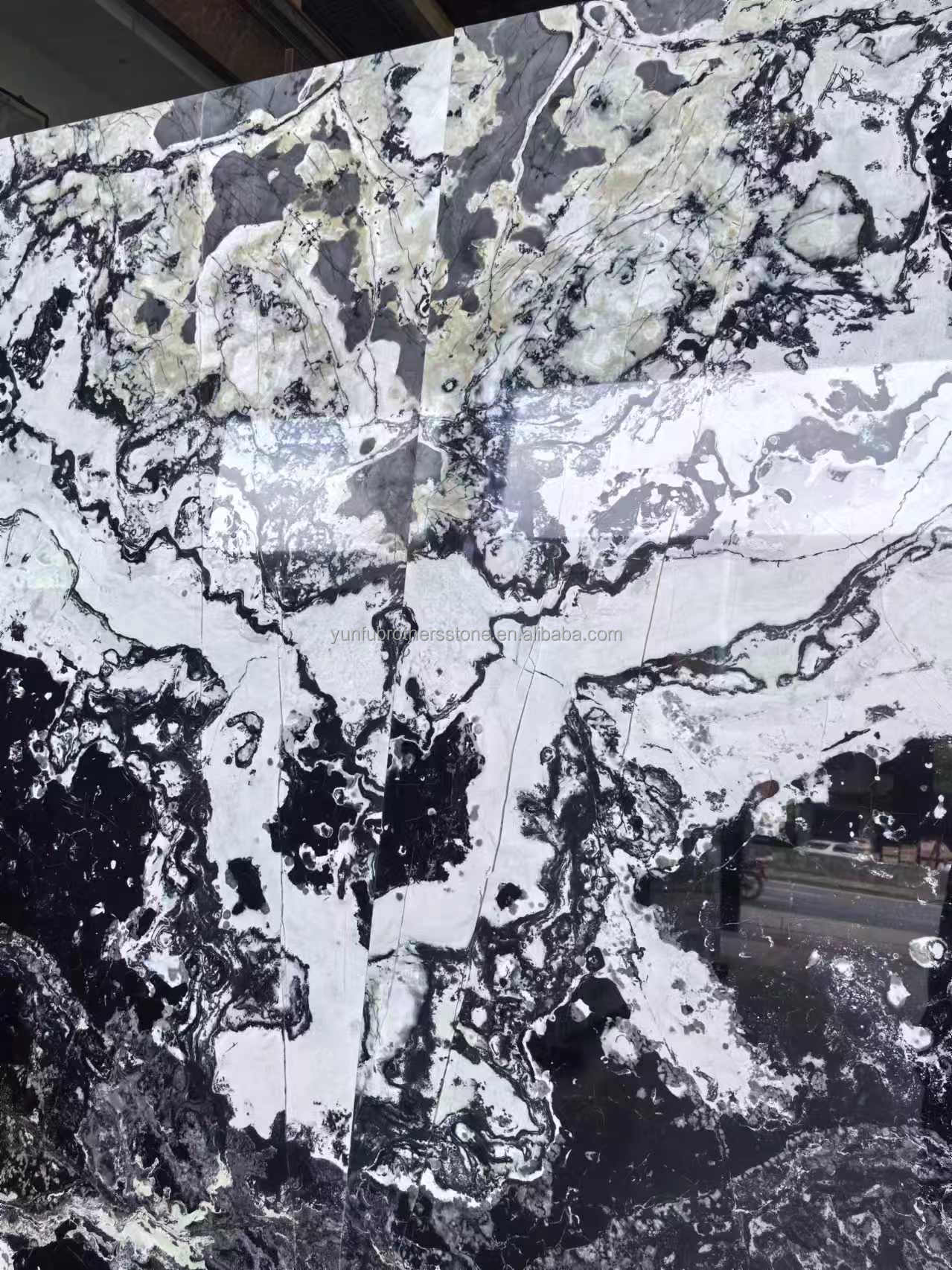 Modern Blue Granite Slab Polished for Hotel and Home Decoration within Brothers Stone