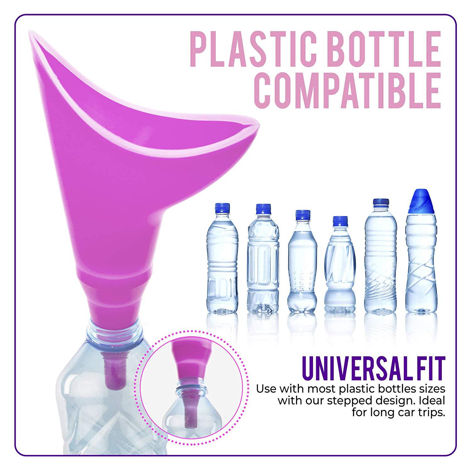 Leak Free Null Design Reusable Silicone Urinal For Camping