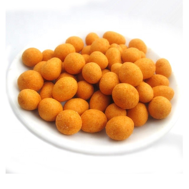 NON-GMO Coated Roasted Chilli Flavor Peanut Crunchy Flour Coated Snack Food With Halal/Kosher Certification