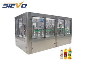 Quality Sus 304/316 3 In 1 PET Bottle 2000bph Juice Bottle Filling Machine wholesale