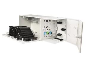 Quality IP65 Fiber Distribution Cabinet 48 Core Wall Mount Fiber Termination Box wholesale