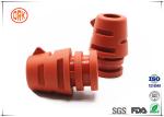 Colourful NBR / Nitrile Rubber Bushing For Automotive Oil Resistance