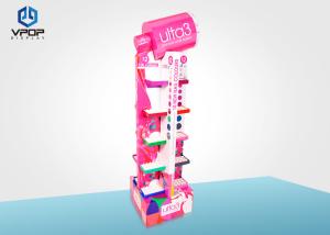Quality Economical Pink Innovative POS Displays For Nail Polish Selling wholesale