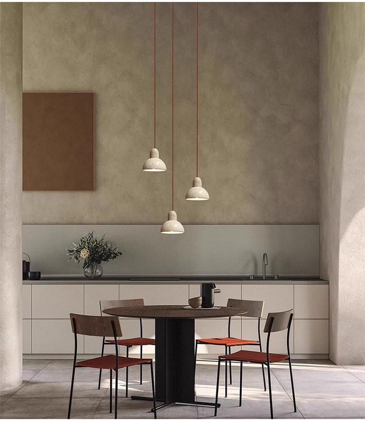 Wabi Sabi Pendant Light Janpanese Stone ceramic pendant light(WH-AP-574)