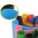 Neatly Cut Wavy Corrugated Colored Cardstock Paper