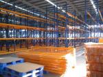 Flexible Metal Warehouse Shelving , Commercial Warehouse Shelving Zinc Surface