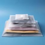 EVA D2W Biodegradable Custom Frosted Zipper Bags Screen Printing / Gravure