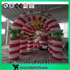 Quality Christmas Inflatable Arch, Christmas Advertising Archway, Christmas Event Arch Door wholesale