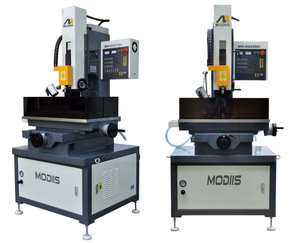 Air Drive Pump EDM Hole Drilling Machine 0-500 Rpm Spindle Turning Speed