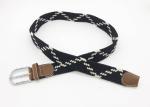 Men's Jeans Accessary Stretch Elastic Woven Belt /Csual Fashion Belt 3.5cm