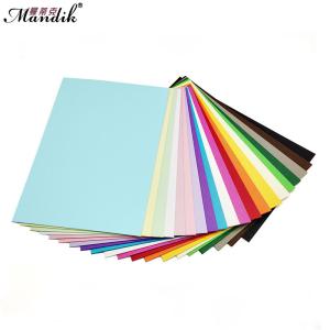Quality 230gsm Multicolor Kids Craft Colored Cardstock Paper wholesale