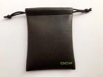 SGS Biodegradable Promotional Drawstring Bags Small Leather Pouch TUV