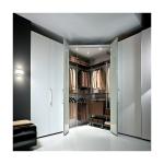 Customized Walk-in Wardrobe Minimalist Wooden Storage Solution for Bedroom