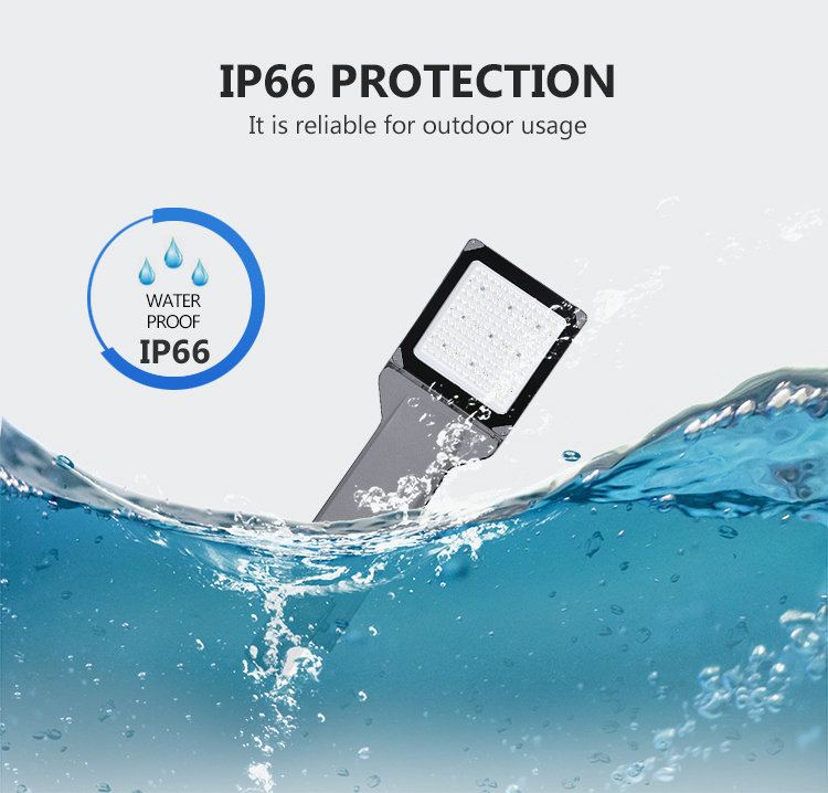 Flood Garden IP66 Waterproof Road Lamp Integrated LED Power LED Street Light Lamp