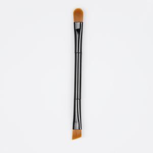 Quality Cosmetic Two Sided Makeup Brush Plastic Handle Aluminum Ferrule wholesale