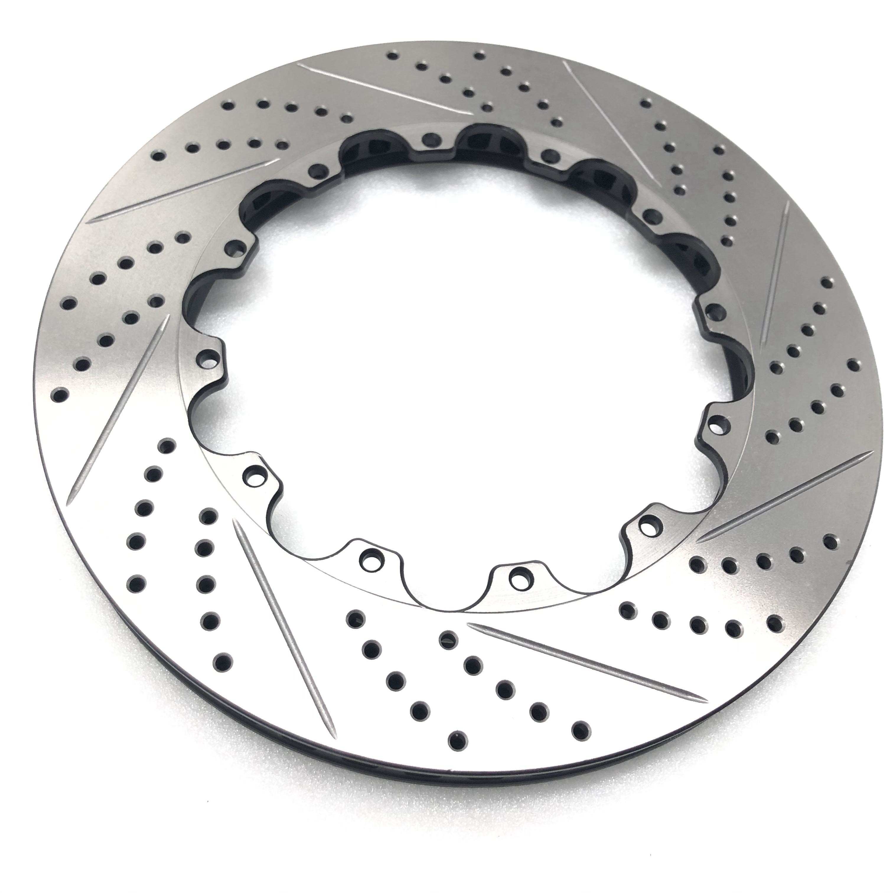Jekit Front Disc Brake Parts 362mm Cast Iron Drilled Line