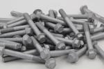 M14x40 Heavy Hex Cap Screw , Hex Head Flange Screw Bolt DIN 6921 Anti Loose