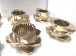 Twin Screw Involute Spline Extruder Shafts Model 120 For Pet Food Industry