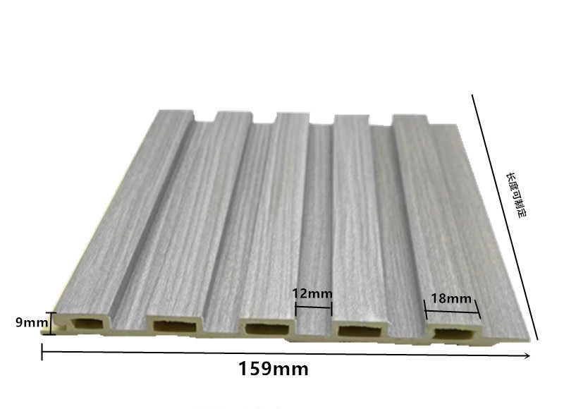 Customized Size PWC Wall Paneling Plastic Sheet de PVC Efecto Madera for SPC Wall Panel