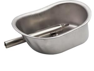 Quality Oval Shape Stainless Steel Hog Waterer Hog Waterer Tank Pig Water Drinkers wholesale