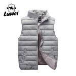 2022 Custom Lightweight Waistcoat Warm Bubble Utility Sleeveless Vest Mens