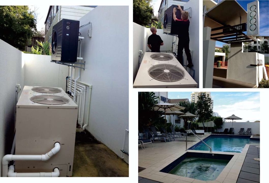 26kw R32 Environmental Friendly Air Source Swimming Pool Heat Pump with WiFi APP