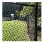 Green Color Stadium Chain Link Fence Cyclon Wire Mesh Playground Fence Made of