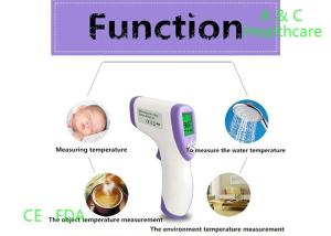 Quality Digital Infrared Forehead Thermometer Non Contact Temperature Gun Elegant Visibility wholesale