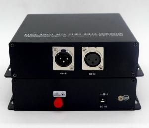 Quality 1 Channel 3-pin XLR BIDI Balance AudioTo Fiber Optic Converter,banlanced audio over fiber wholesale