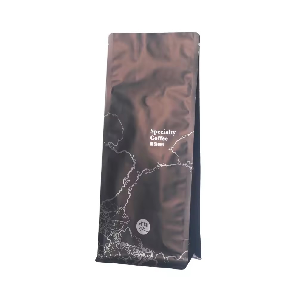 OEM And ODM Four-Side Sealed Vertical Coffee Bag Food Packaging
