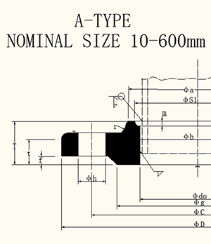 ANSI B16.5 And ANSI B 16.47 With Neck Flange