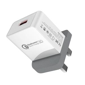 Quality Single Ports 18W QC3.0 Cell Phone Charger Adapter wholesale