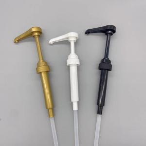 Quality Plastic PP PE 28 400 7.5CC Syrup Pump Dispenser Concentrated Juice wholesale