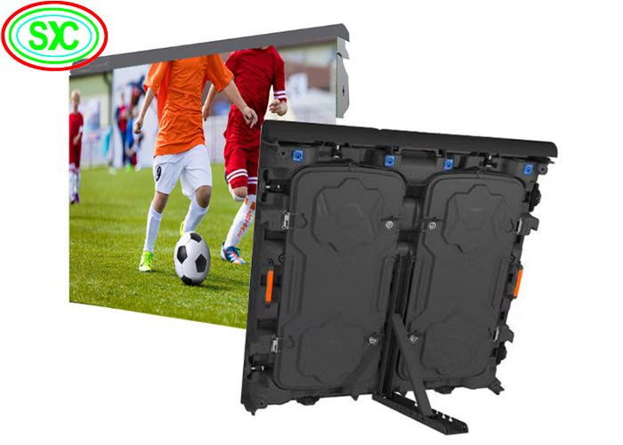 Advertising Rental Screens Full Color Basketball Court Signs P8 Stadium LED Displays