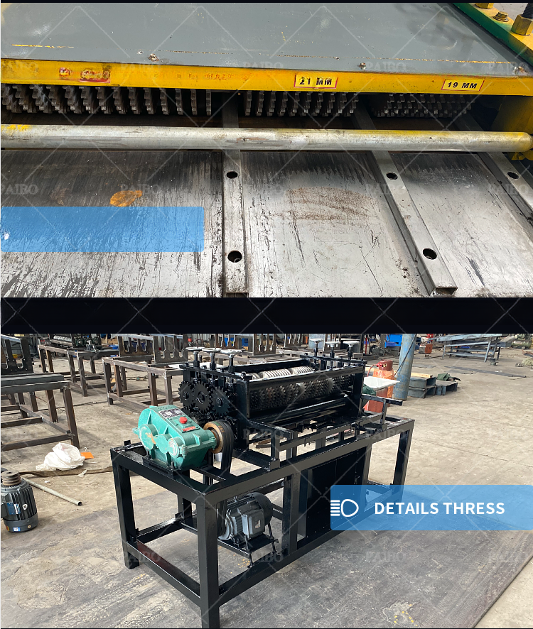 Radiator Copper And Aluminum Separating Machine Function Radiator Recycling Machine