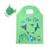 Foldable Nylon Grocery Reusable Green Nylon Shopping Bag