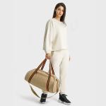 Jade White Womens Yoga Tops Oversized Long Sleeve Drop Shoulder Solid Pullover