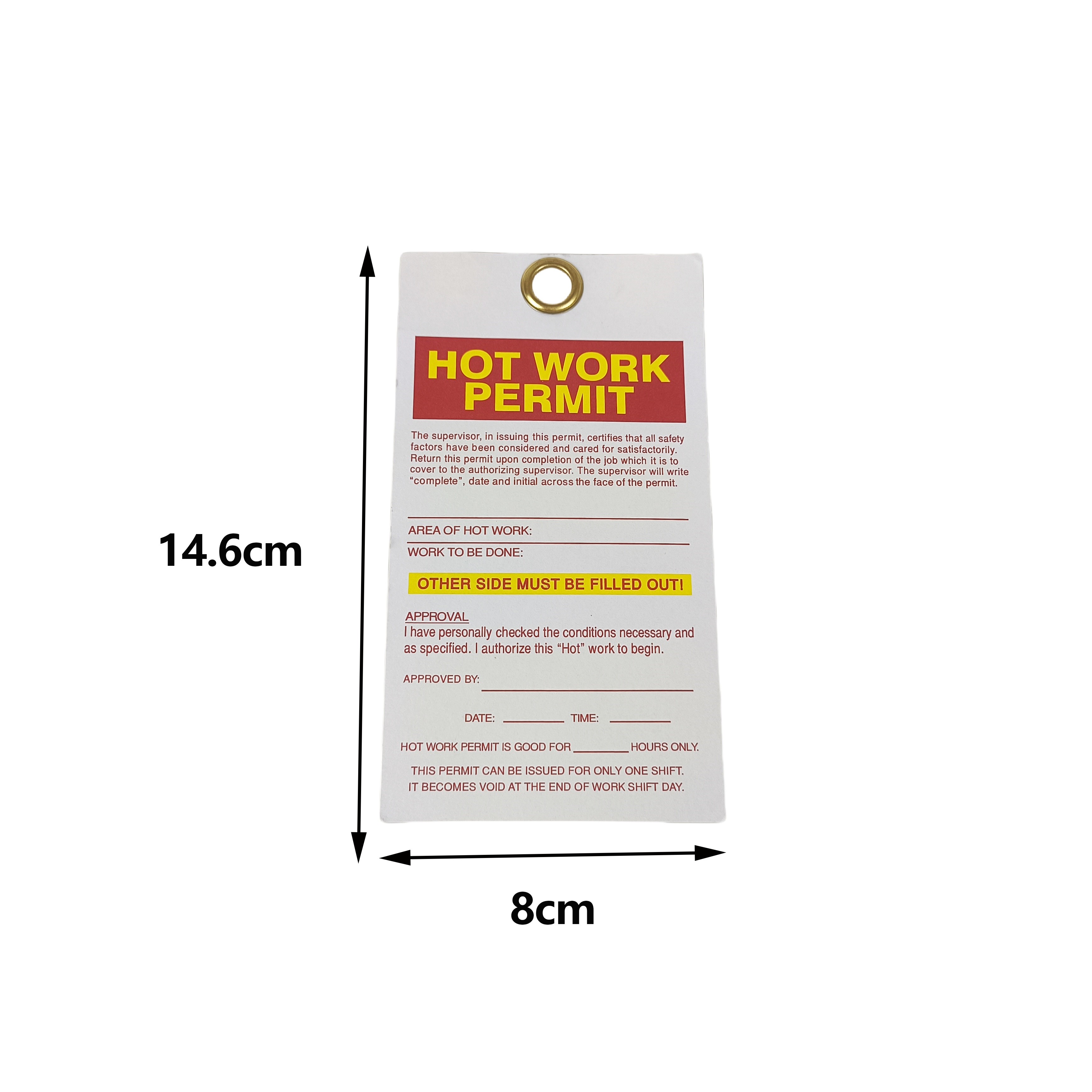 Safety Inspection Tags Accident Prevention Tag for Fire Extinguisher Scaffold Ladder