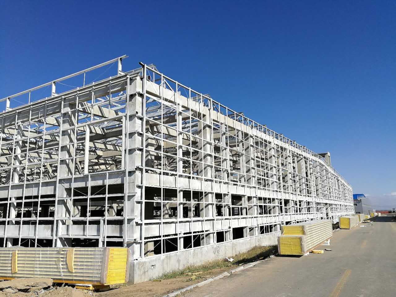 Prefab Q355 custom poultry farm steel structures